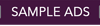Sample Ads